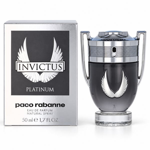 Invictus Platinum by Paco Rabanne 1.7 Oz Eau De Parfum Spray for Men