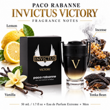 Invictus Victory by Paco Rabanne 1.7 Oz Eau De Parfum Spray In Box for Men