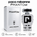 Phantom by Paco Rabanne 3.4 Oz Eau De Toilette Spray for Men