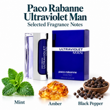 Ultraviolet by Paco Rabanne 3.4 Oz Eau De Toilette Spray for Men