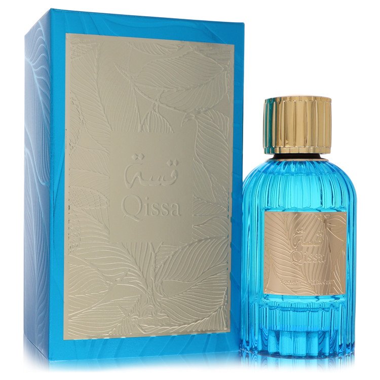 Qissa Blue By Paris Corner Cologne 3.4 Oz Eau De Parfum Spray For Men - Box