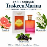 Taskeen Marina by Paris Corner 3.4 Oz Eau De Parfum Spray In Box for Women