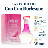 Burlesque Can by Paris Hilton 3.4 Oz Eau De Parfum Spray for Women