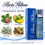 Paris Hilton by Paris Hilton 3.4 Oz Eau De Toilette Spray for Men