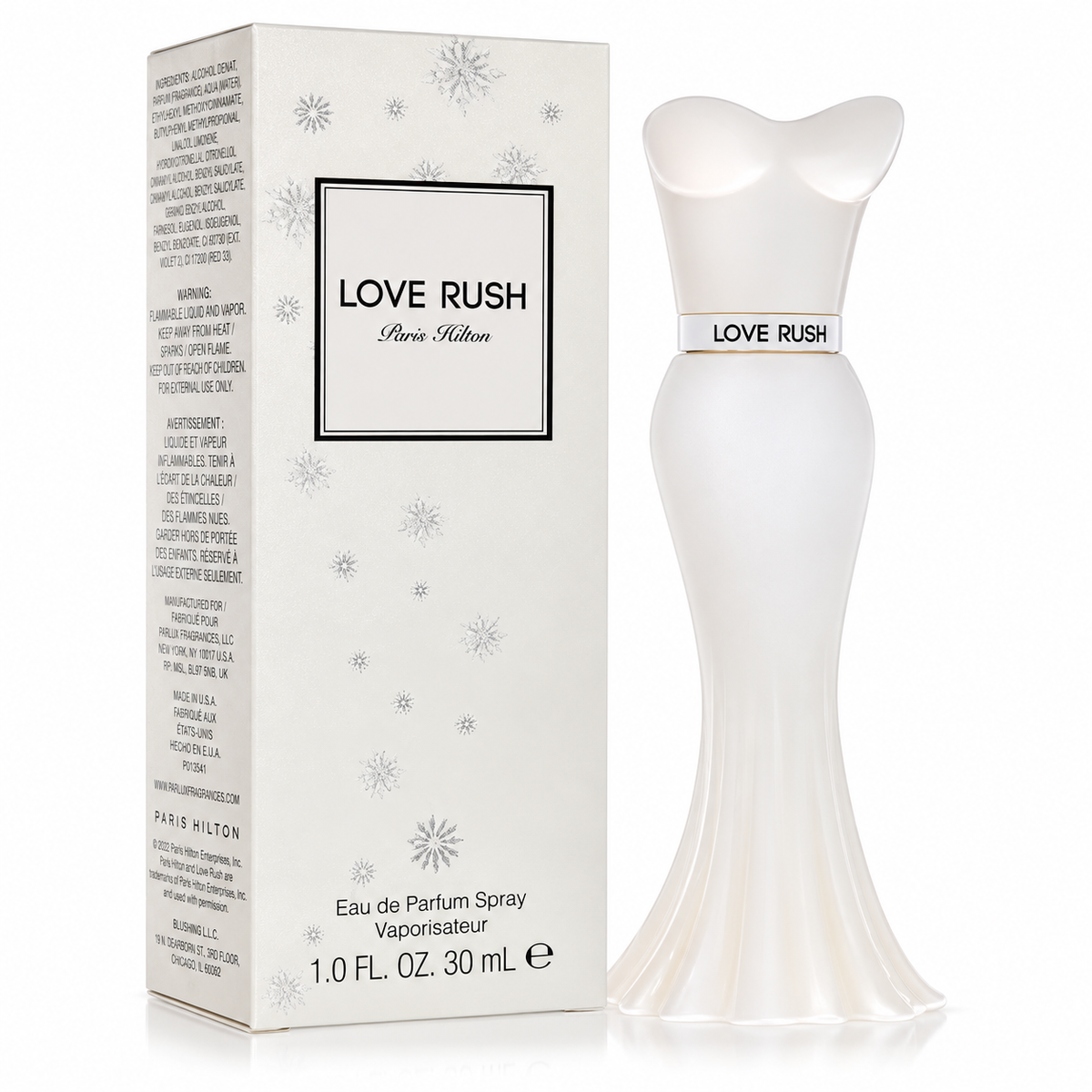 Paris Hilton Love Rush 1 oz 30 mL Eau de Parfum Spray Women