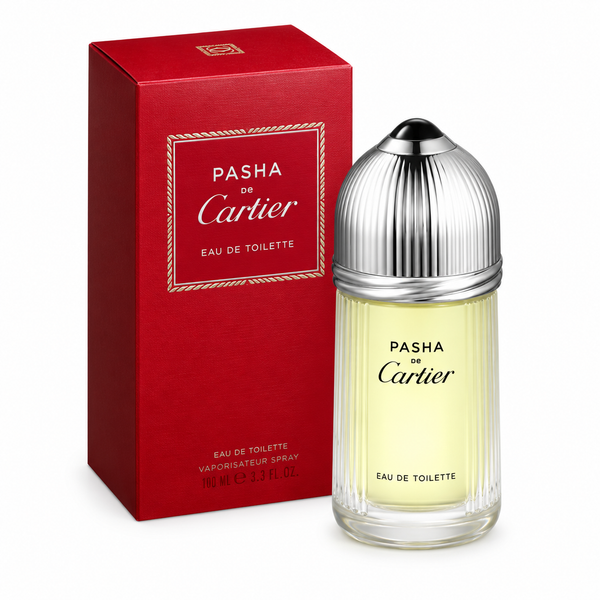 Pasha De Cartier by Cartier 3.3 Oz Eau De Toilette Spray In Box for Men