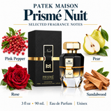 Prisme Collection Nuit by Patek Maison 3.0 Oz Eau De Parfum Spray In Box for Men