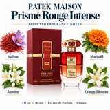 Prisme Rouge Intense by Patek Maison 3 Oz Extrait De Parfum Spray In Box for Unisex