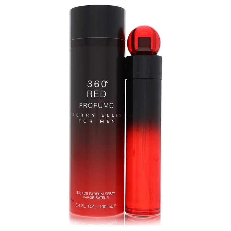 Perry Ellis 360 Red by Perry Ellis 3.4 Oz Eau De Parfum Spray for Men