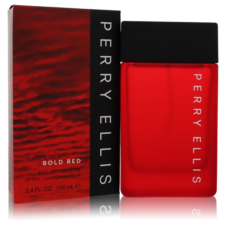 Bold Red by Perry Ellis 3.4 Oz Eau De Toilette Spray for Men