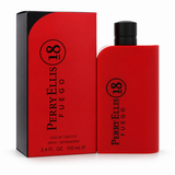 18 Fuego by Perry Ellis 3.4 Oz Eau De Toilette Spray for Men