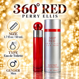 360 Red by Perry Ellis 1.7 Oz Eau De Toilette Spray for Men