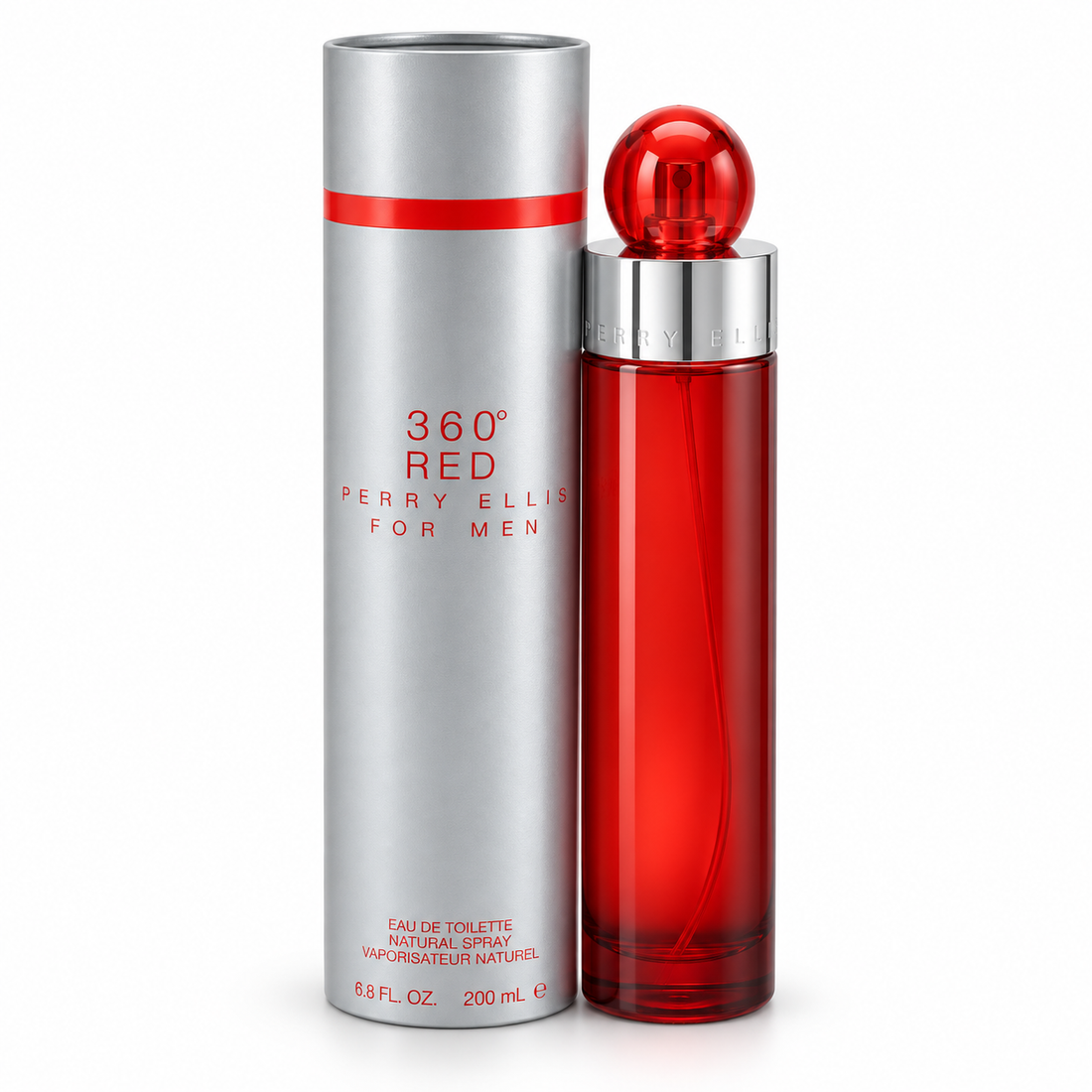 Perry Ellis 360 Red by Perry Ellis 6.8 Oz Eau De Toilette Spray In Box for Men