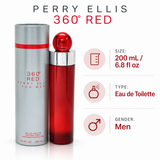 Perry Ellis 360 Red by Perry Ellis 6.8 Oz Eau De Toilette Spray In Box for Men