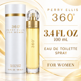 Ellis 360 by Perry Ellis 3.4 Oz Eau De Toilette Spray for Women