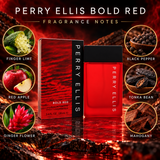 Bold Red by Perry Ellis 3.4 Oz Eau De Toilette Spray for Men