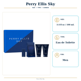 Perry Ellis Sky 4 pc Gift Set for Men