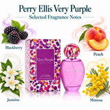 360 Very Purple by Perry Ellis 3.4 Oz Eau De Parfum Spray for Women