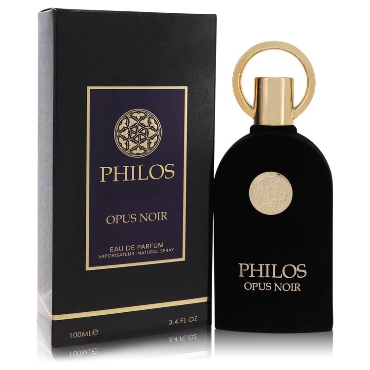 Philos Opus Noir by Maison Alhambra 3.4 Oz Eau De Parfum Spray (unisex) for Men