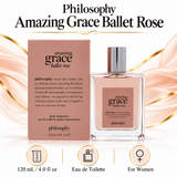 Amazing Grace Ballet Rose by Philosophy 4.0 Oz Eau De Toilette Spray for Women