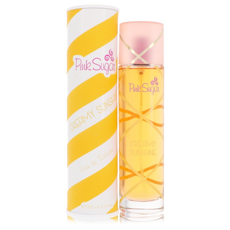 Pink Sugar Creamy Sunshine by Aquolina 3.4 Oz Eau De Toilette Spray for Women