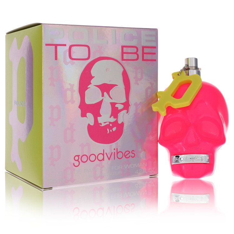 Police To Be Good Vibes by Police Colognes 4.2 Oz Eau De Parfum Spray for Women