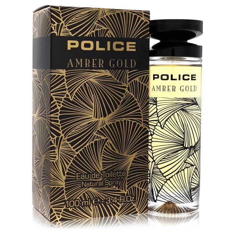 Police Amber Gold by Police Colognes 3.4 Oz Eau De Toilette Spray for Women