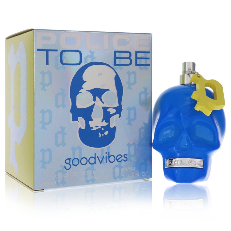 Police To Be Good Vibes by Police Colognes 4.2 Oz Eau De Toilette Spray for Men