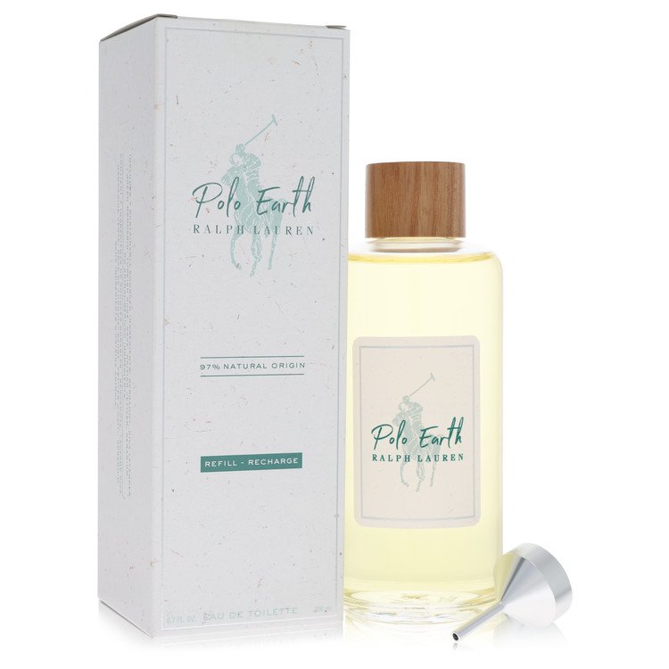 Polo Earth by Ralph Lauren by Ralph Lauren 6.7 Oz Oz Eau De Toilette Spray Refill 6.7 Oz for Men