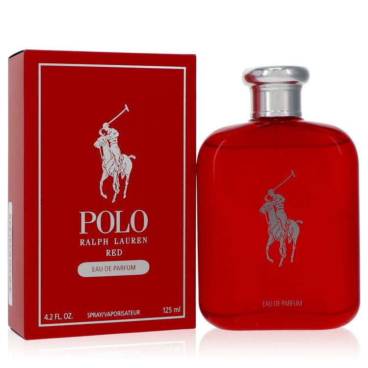 Polo Red By Ralph Lauren Cologne 4.2 Oz Eau De Parfum Spray For Men - Box
