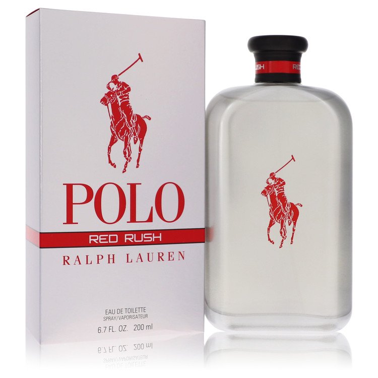 Polo Red Rush by Ralph Lauren 6.7 Oz Eau De Toilette Spray for Men