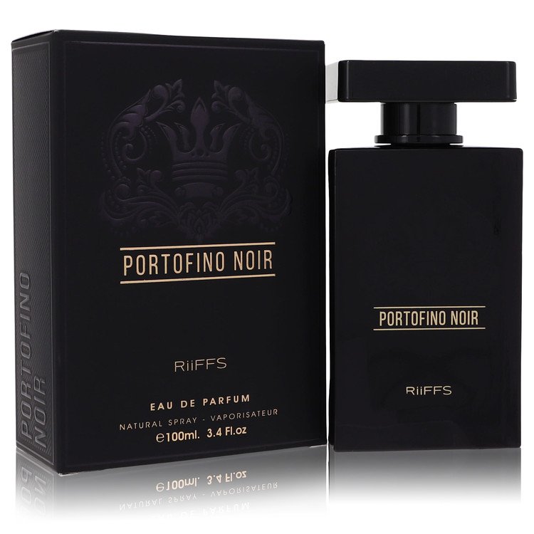 Portofino Noir by Riiffs 3.4 Oz Eau De Parfum Spray for Men
