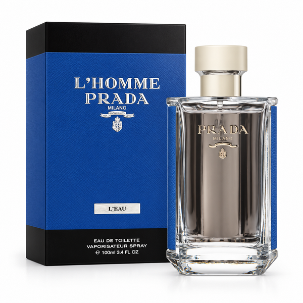 Prada L'homme L'eau by Prada 3.3 Oz Eau De Toilette for Men