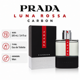 Prada Luna Rossa Carbon by Prada 3.4 Oz Eau De Toilette Spray for Men