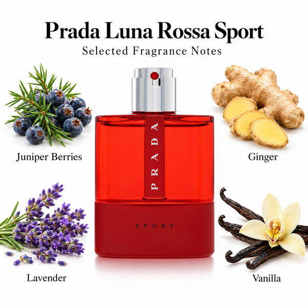 Prada Luna Rossa Sport by Prada 3.4 Oz Eau De Toilette Spray for Men