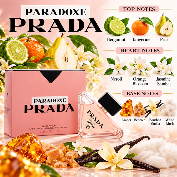 Paradoxe by Prada 3 Oz Eau De Parfum Spray In Box for Women