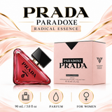 Paradoxe Radical Essence by Prada 3 Oz Parfum Spray In Box for Women