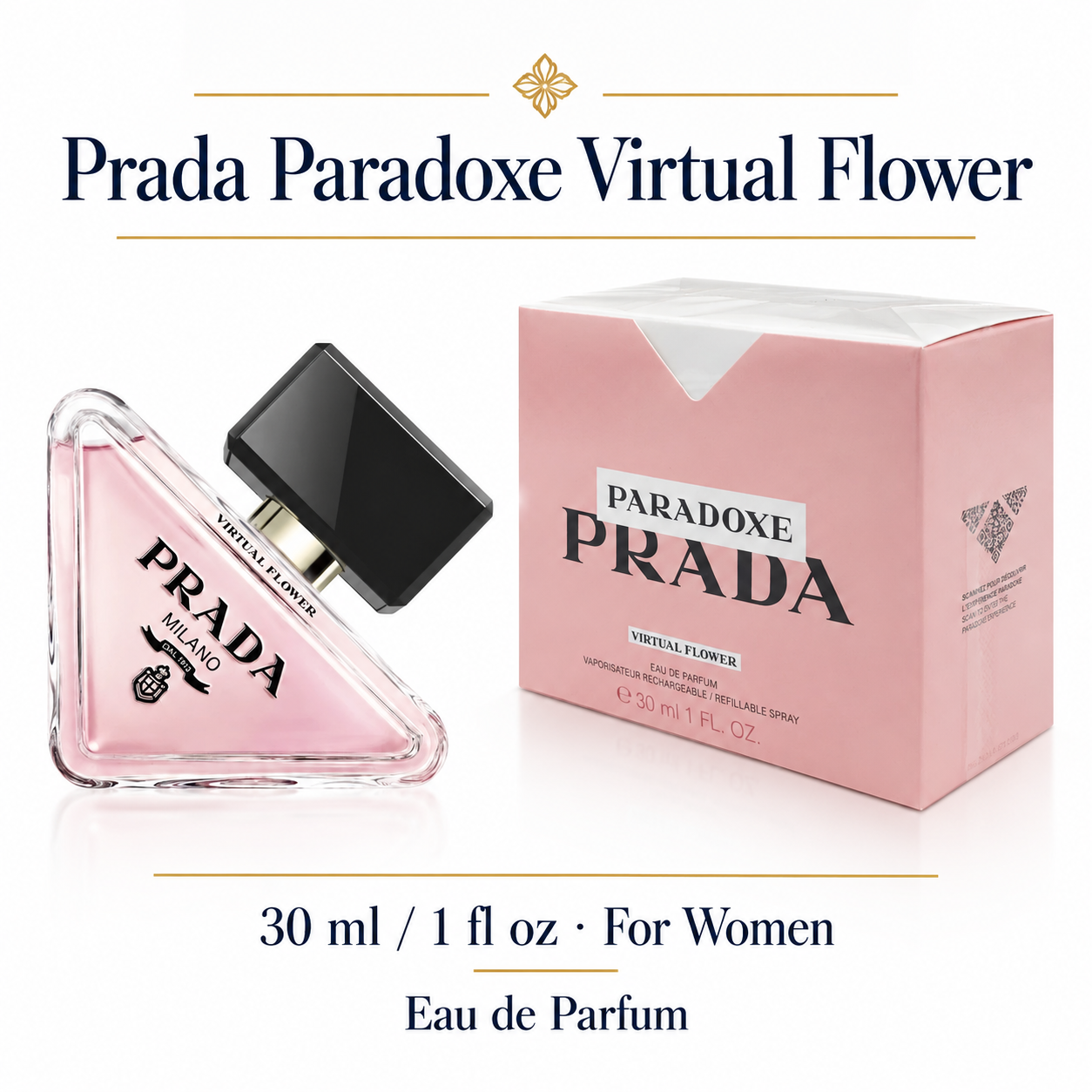 Prada Paradoxe Virtual Flower by Prada 1 Oz Eau De Parfum Spray for Women