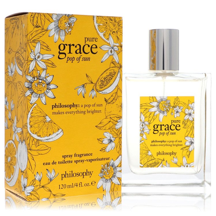 Pure Grace Pop Of Sun by Philosophy 4 Oz Eau De Toilette Spray for Women