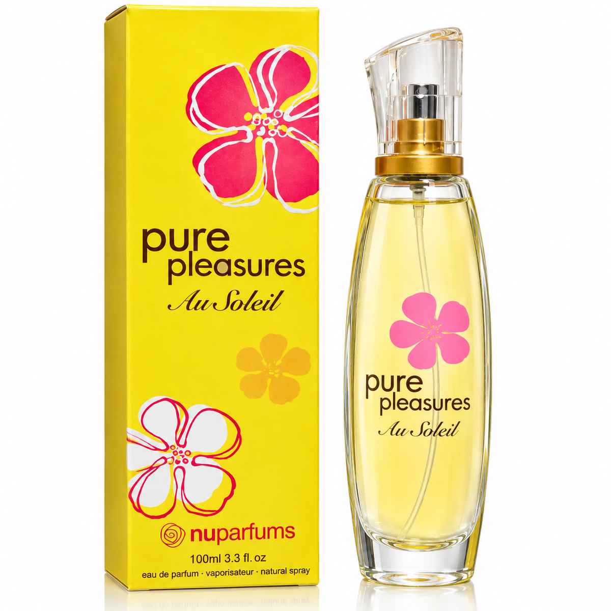 Pure Pleasures by Pleasures 3.4 Oz Eau De Parfum Spray for Women