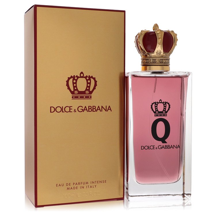 D & G Q Intense By Dolce & Gabbana Perfume 3.3 Oz Eau De Parfum Intense Spray For Women - Box