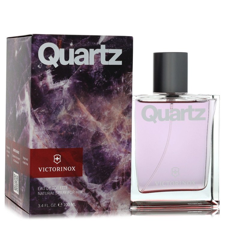 Quartz Victorinox Swiss Army by Victorinox Eau De Toilette Spray 3.4 oz | Men Collection by AAA Beauty - Premium Men Perfume and Cologne | AAA Beauty