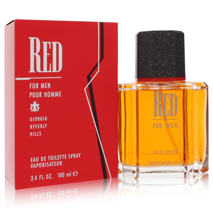 Red by Giorgio Beverly Hills Eau De Toilette Spray 3.4 oz for Men - Premium Designer Fragrance – Available at AAA Beauty