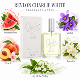 Charlie White by Revlon 3.4 Oz Eau De Toilette Spray for Women