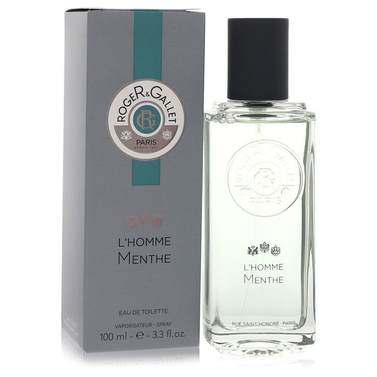 Roger & Gallet L'homme Menthe by Roger & Gallet 3.3 Oz Eau De Toilette Spray for Men