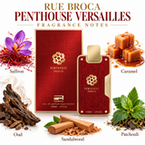 Penthouse Versailles by Ru Broca 2.7 Oz Eau De Parfum Spray for Men