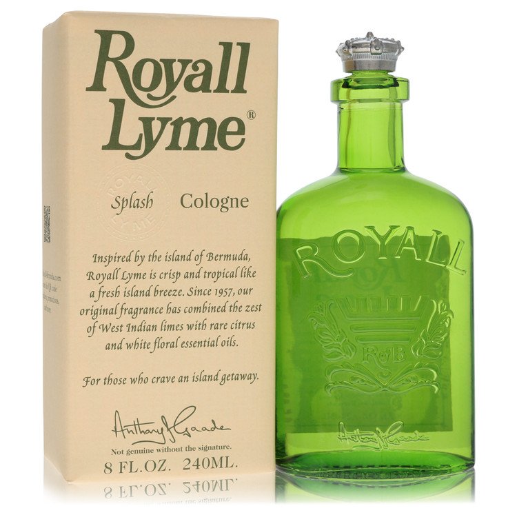 Royall Lyme by Royall Fragrances 8 Oz All Purpose Lotion / Cologne for Men