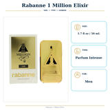 Paco Rabanne 1 Million Elixir By Paco Rabanne Cologne 1.7 Oz Parfum Intense Spray For Men - Box
