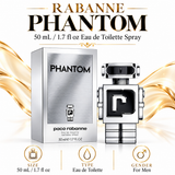 Phantom by Paco Rabanne 1.7 Oz Eau De Toilette Spray In Box for Men
