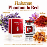Phantom In Red Elixir by Paco Rabanne 1.7 Oz Parfum Spray for Men